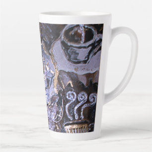 Espresso Coffee Cappuccino Metallic-Look  Latte Mug