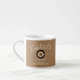 Espresso Coffee Shop Business  Logo Cup