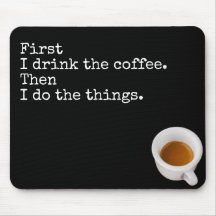 espresso in a cup - mousepad