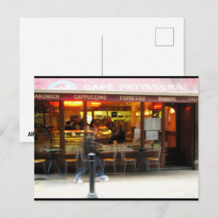 Espresso in Motion Postcard