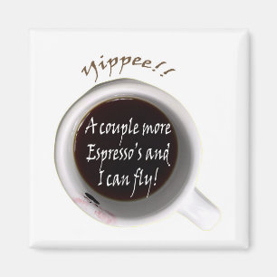 Espresso Jitters Magnet
