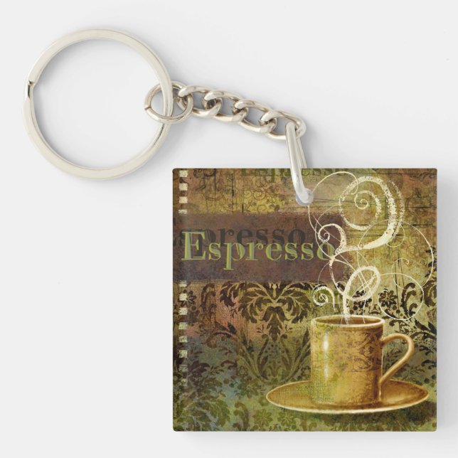 Espresso Key Ring (Front)