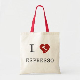 Espresso lovers I Love Espresso Tote Bag