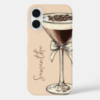Espresso Martini Coffee Lover Personalised Brown