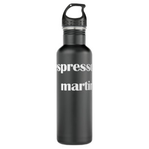 Espresso Martini - Cold Coffee Flavored Cocktail S 710 Ml Water Bottle