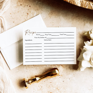 Espresso Martini Love Is Brewing Recipe Enclosure Card