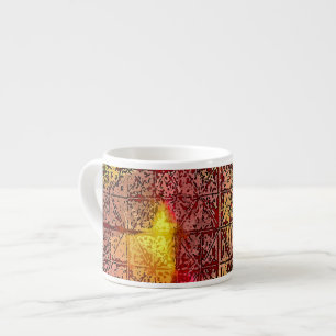 Espresso Mug - Abstract Colourful Art