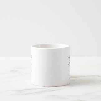 Espresso mug (hand-drawn cats)