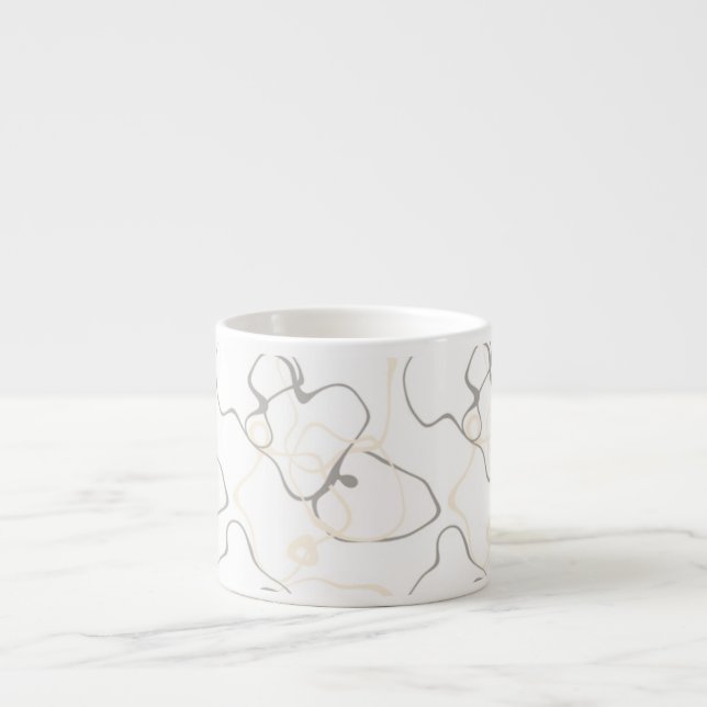 Espresso mug neutral wave (Front)