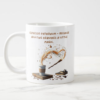 Espresso Patronum - A little magic Large Coffee Mug