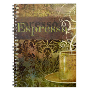 Espresso Spiral Notebook