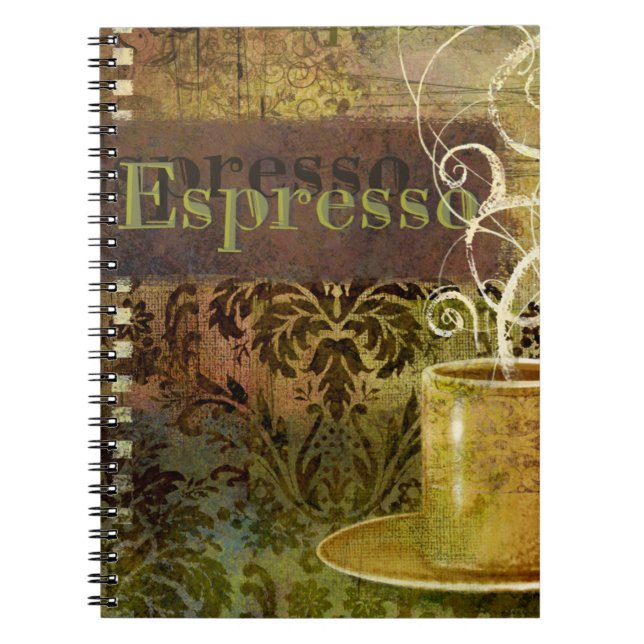 Espresso Spiral Notebook (Front)
