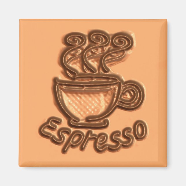 Espresso Tile Magnet (Front)