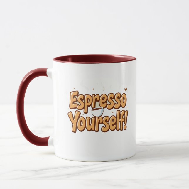 Espresso Yourself Mug (Left)