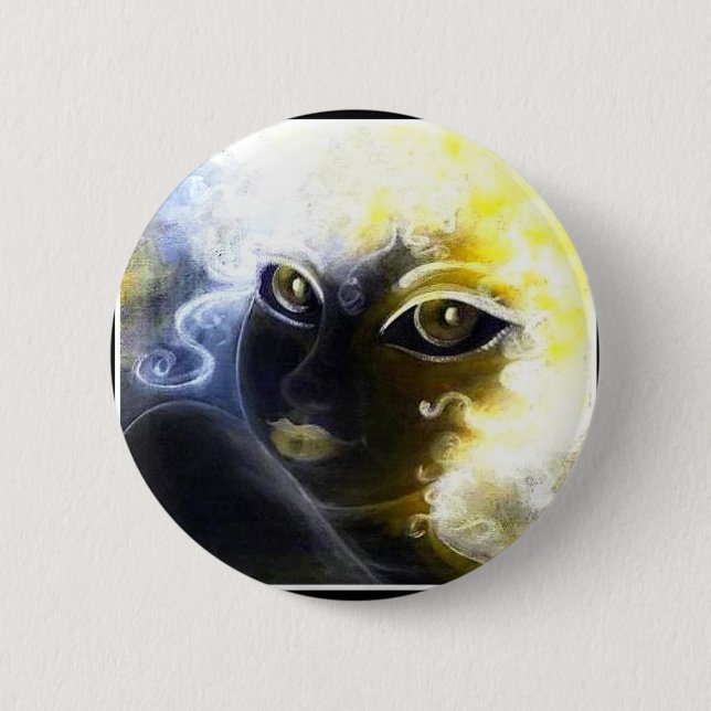 esquisse.jpg table 6 cm round badge (Front)