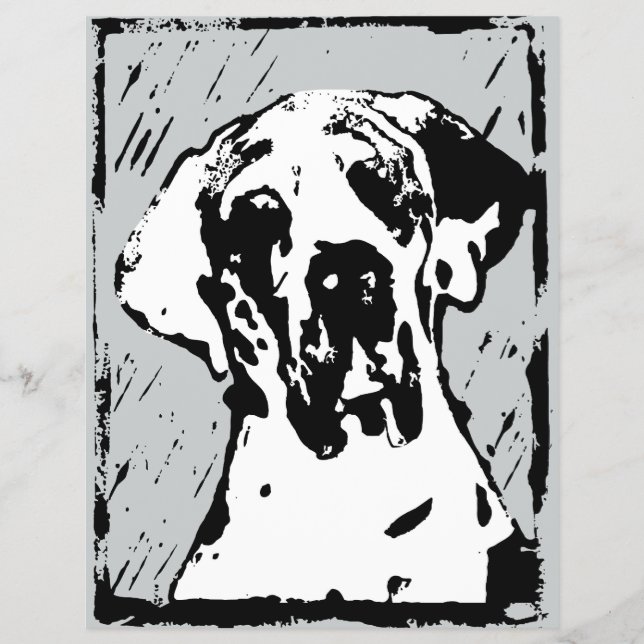 Esra Harlekin Great Dane Flyer (Front)