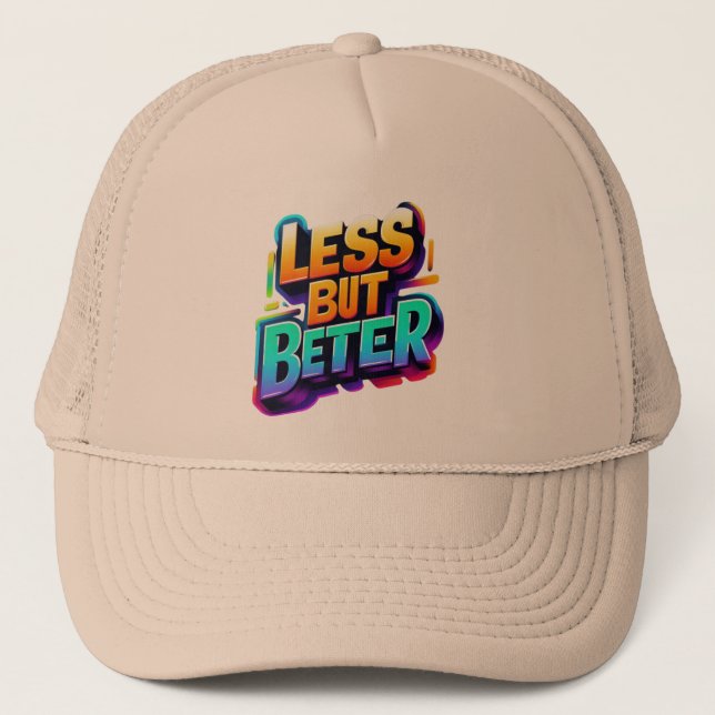 ESS BUT BETER, TRUCKER HAT (Front)
