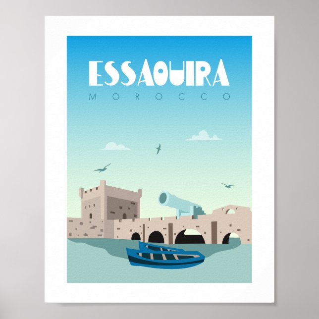 Essaouira city morocco poster (Front)