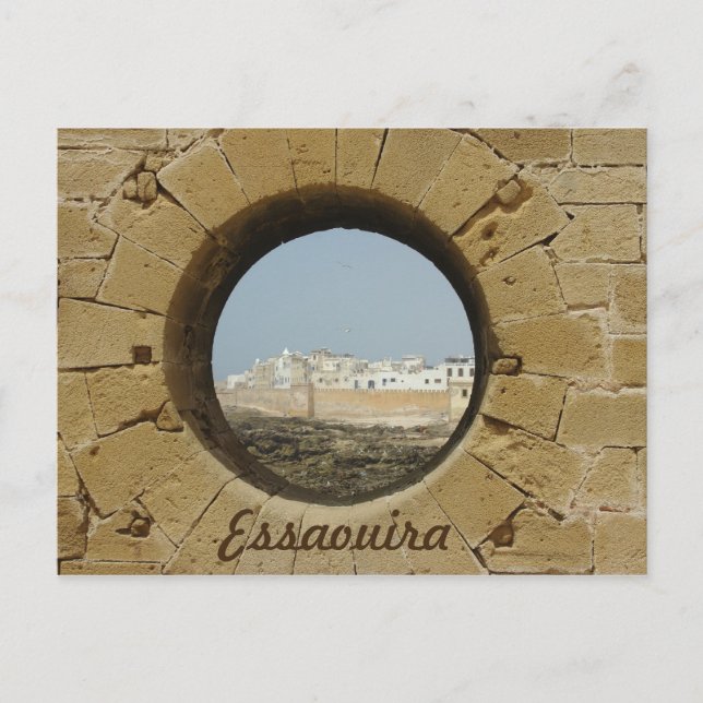 Essaouira city wall view postcard (Front)