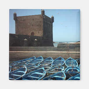 Essaouira harbour Morocco Magnet