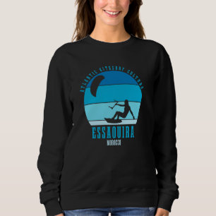 Essaouira Kitesurfing Atlantic Kitesurfer Girl Sweatshirt
