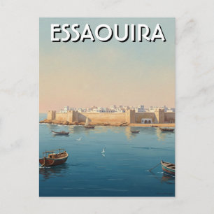 Essaouira Morocco Travel Postcard