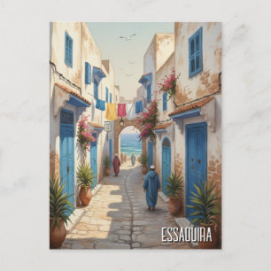 Essaouira Morocco Travel Postcard