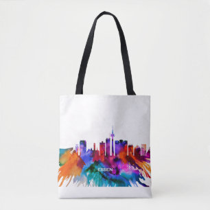 Essen Skyline Tote Bag