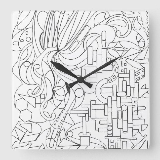 Essence of History Wall Clock (Front)