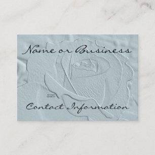 Essence of  Rose: Blue Green Business Card