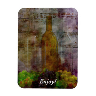Essence of the Vine Digital Art Magnet