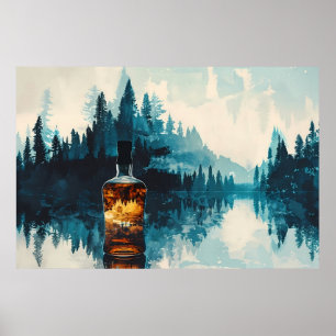 Essence of the Wild: Nature in a Bottle Poster