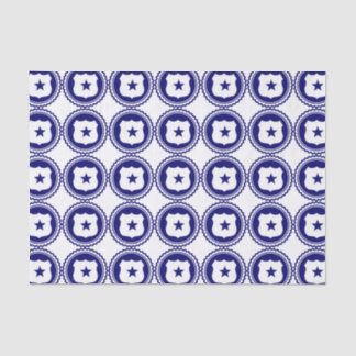 Essential • First Responder Blue Police Badge Tissue Paper