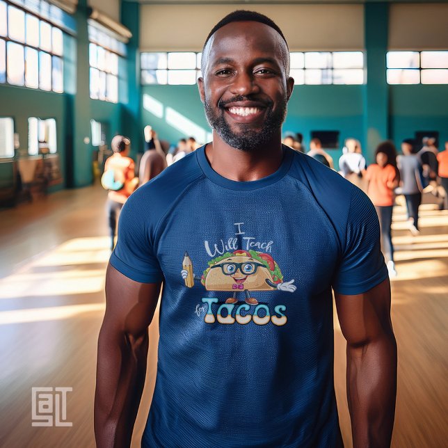 Essential I will Teach for Tacos  Teacher Male T-Shirt (Creator Uploaded)