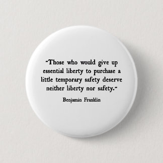 Essential Liberty 6 Cm Round Badge