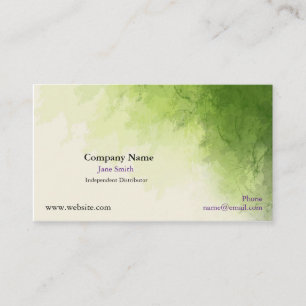 Essential Oil Distributor Business Card