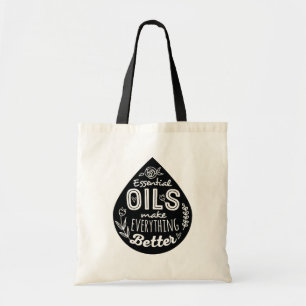 Essential Oil Drop Tote Bag