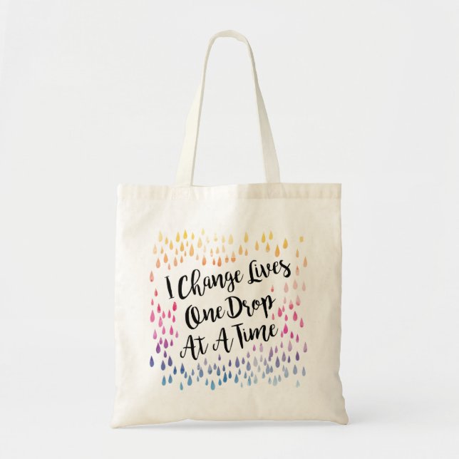 Essential Oil I Change Lives Tote (Front)