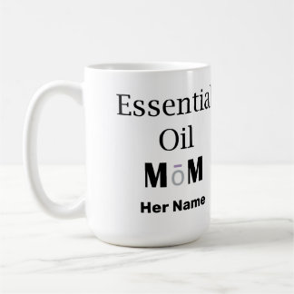 Essential Oil Mum w/ Her Name Coffee Mug