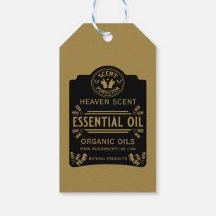 Essential Oil Scents Gift Tags