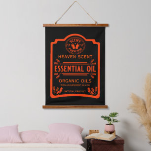 Essential Oil Scents Hanging Tapestry