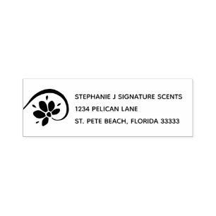 Essential Oils Healing Business Return Address Self-inking Stamp
