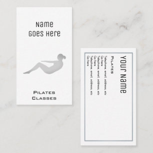 "Essential" Pilates Business Cards