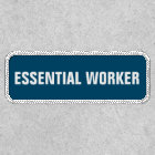 Essential Worker | Company Business Name Patch