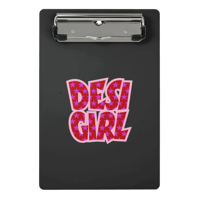 Essentials Bollywood Inspired Gifts Mini Clipboard (Front)