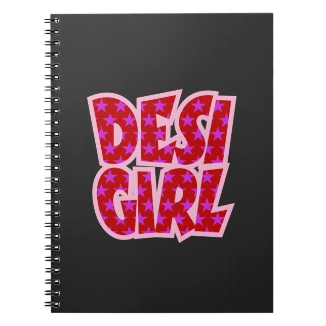 Essentials Bollywood Inspired Gifts Notebook (Front)