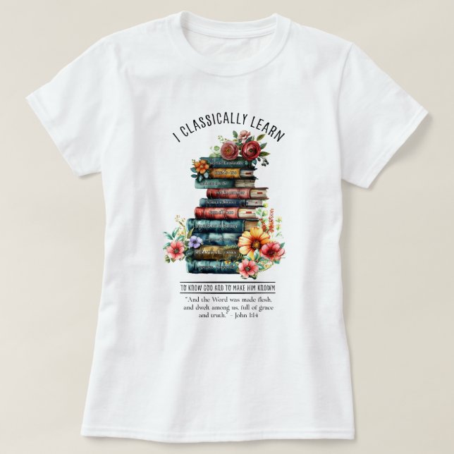 Essentials Classical Conversation Memory Master T-Shirt (Design Front)