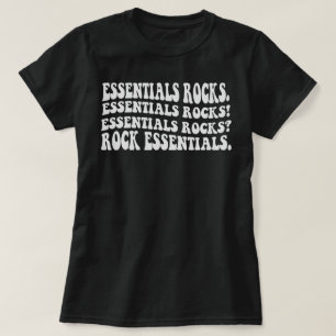 Essentials Rocks CC Tutor Aesthetic Homeschool T-Shirt