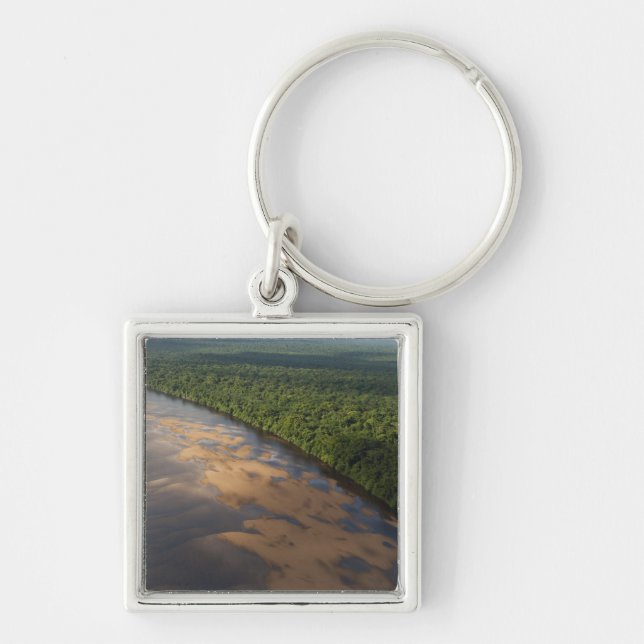 Essequibo River, longest river in Guyana, and 3 Key Ring (Front)