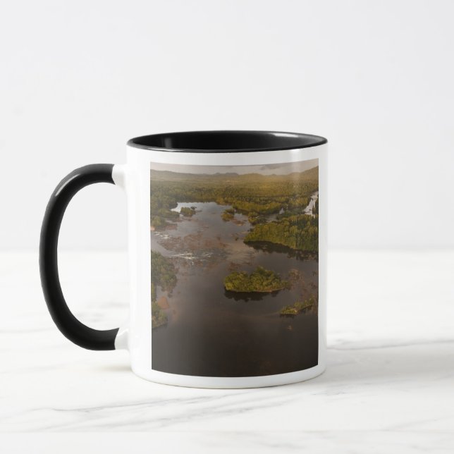 Essequibo River, longest river in Guyana, and 4 Mug (Left)